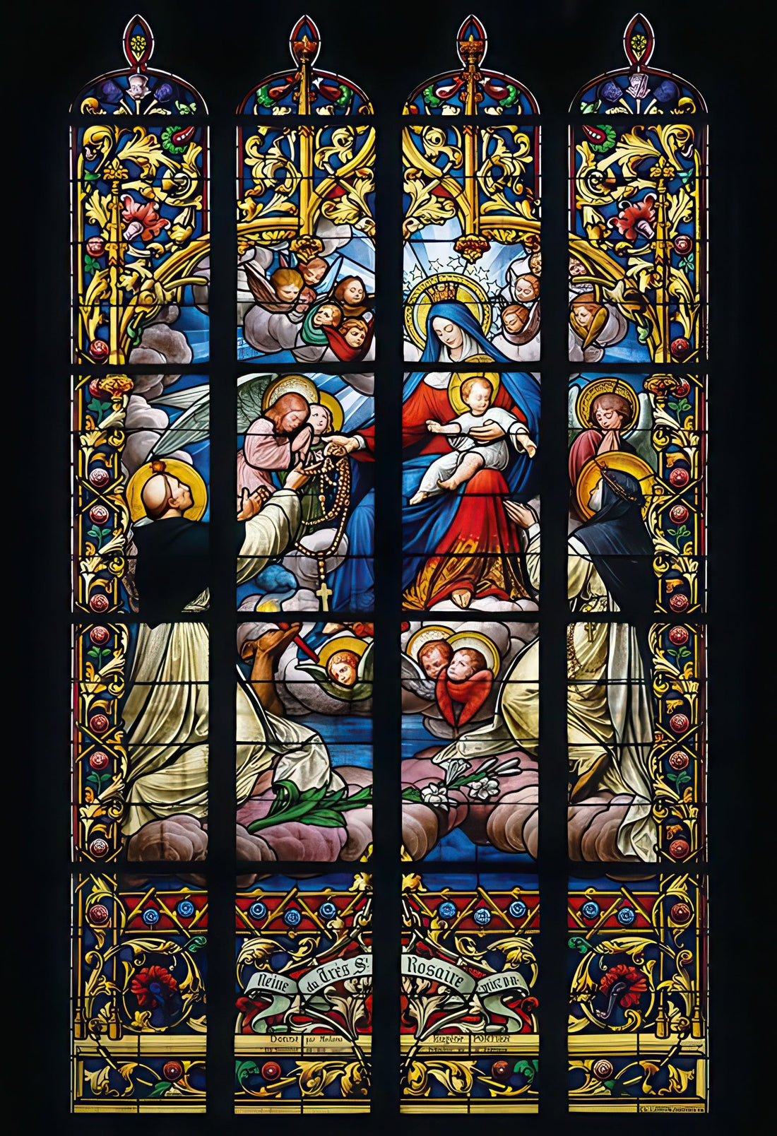 epoch-79-347-the-madonna-and-child-of-saint-malo-church-300-pieces-jigsaw-puzzle