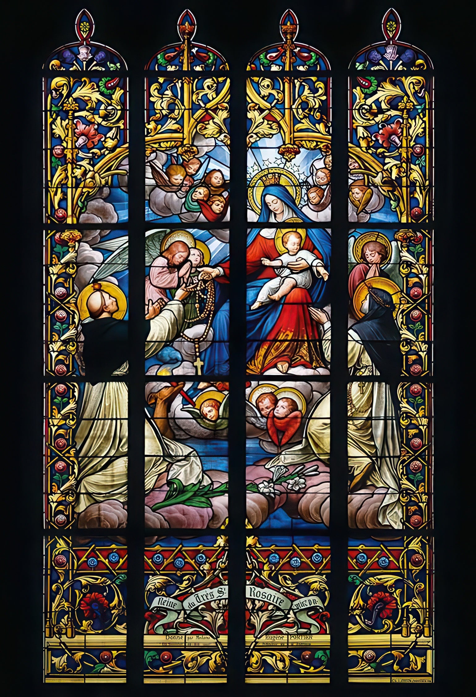 epoch-79-347-the-madonna-and-child-of-saint-malo-church-300-pieces-jigsaw-puzzle