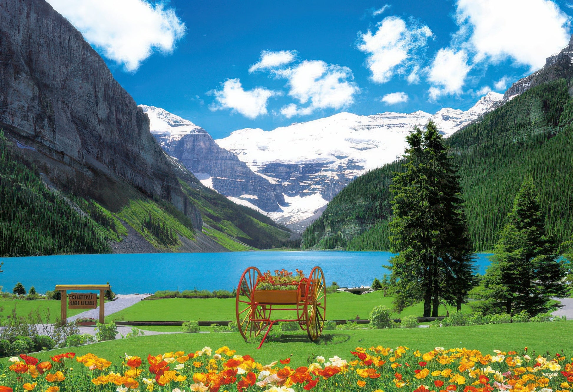 epoch-79-369-scenery-shining-lake-louise-canada-450-pieces-jigsaw-puzzle