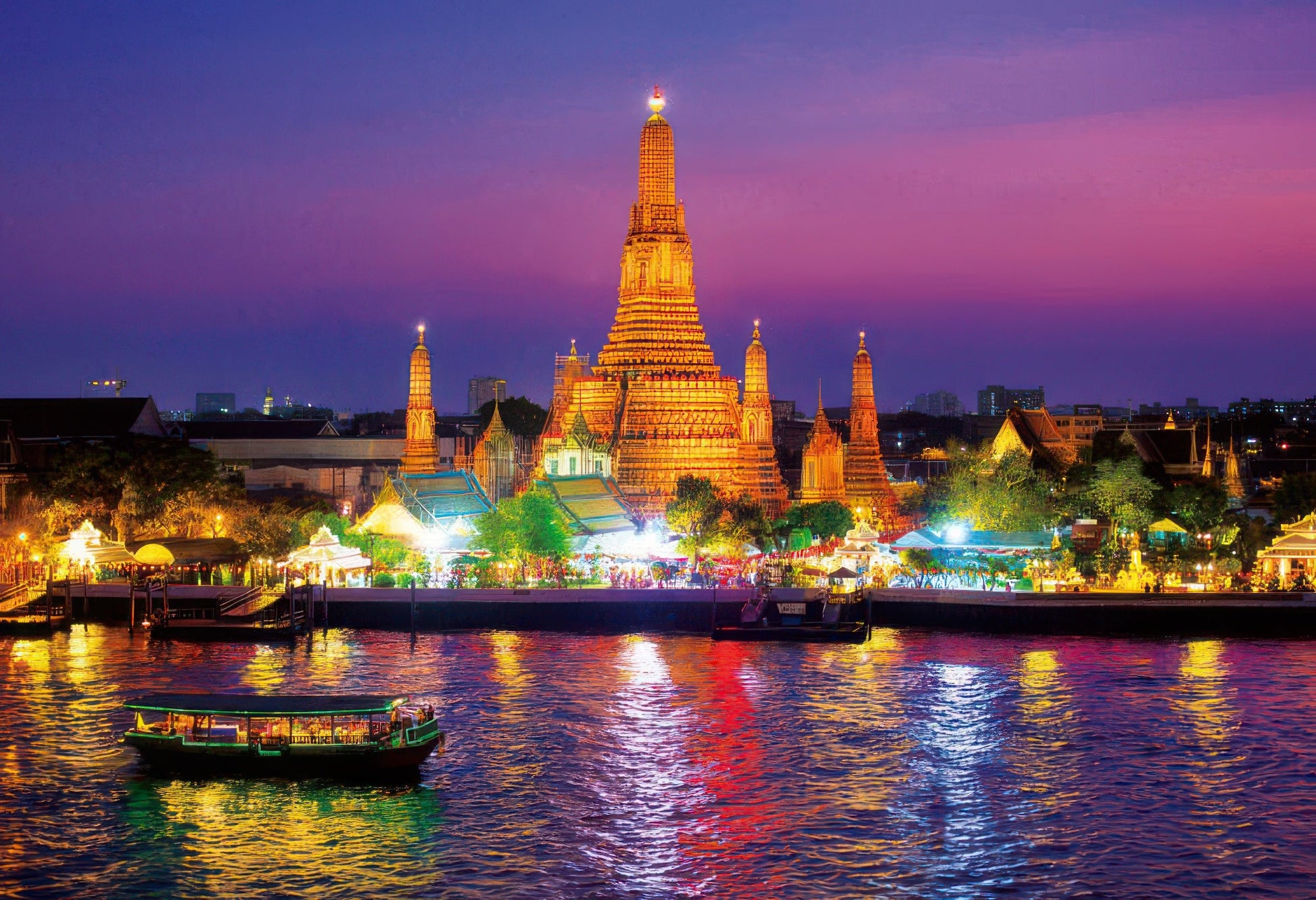 epoch-79-371-scenery-wat-arun-temple-at-dawn-thailand-450-pieces-jigsaw-puzzle