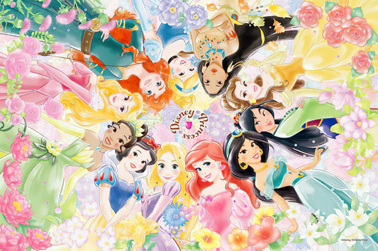 Epoch • Disney Princess • Floral Dream　1000 PCS　Jigsaw Puzzle