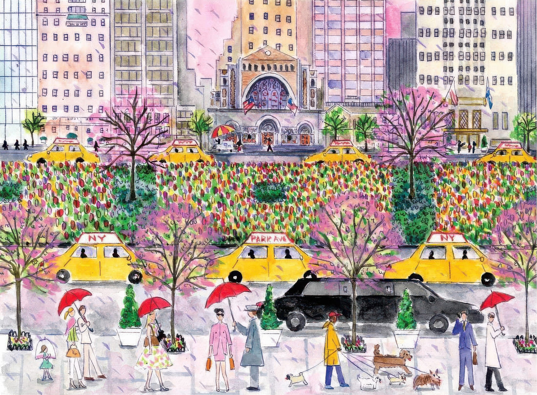 galison-34820-spring-on-park-avenue-1000-pieces-jigsaw-puzzle