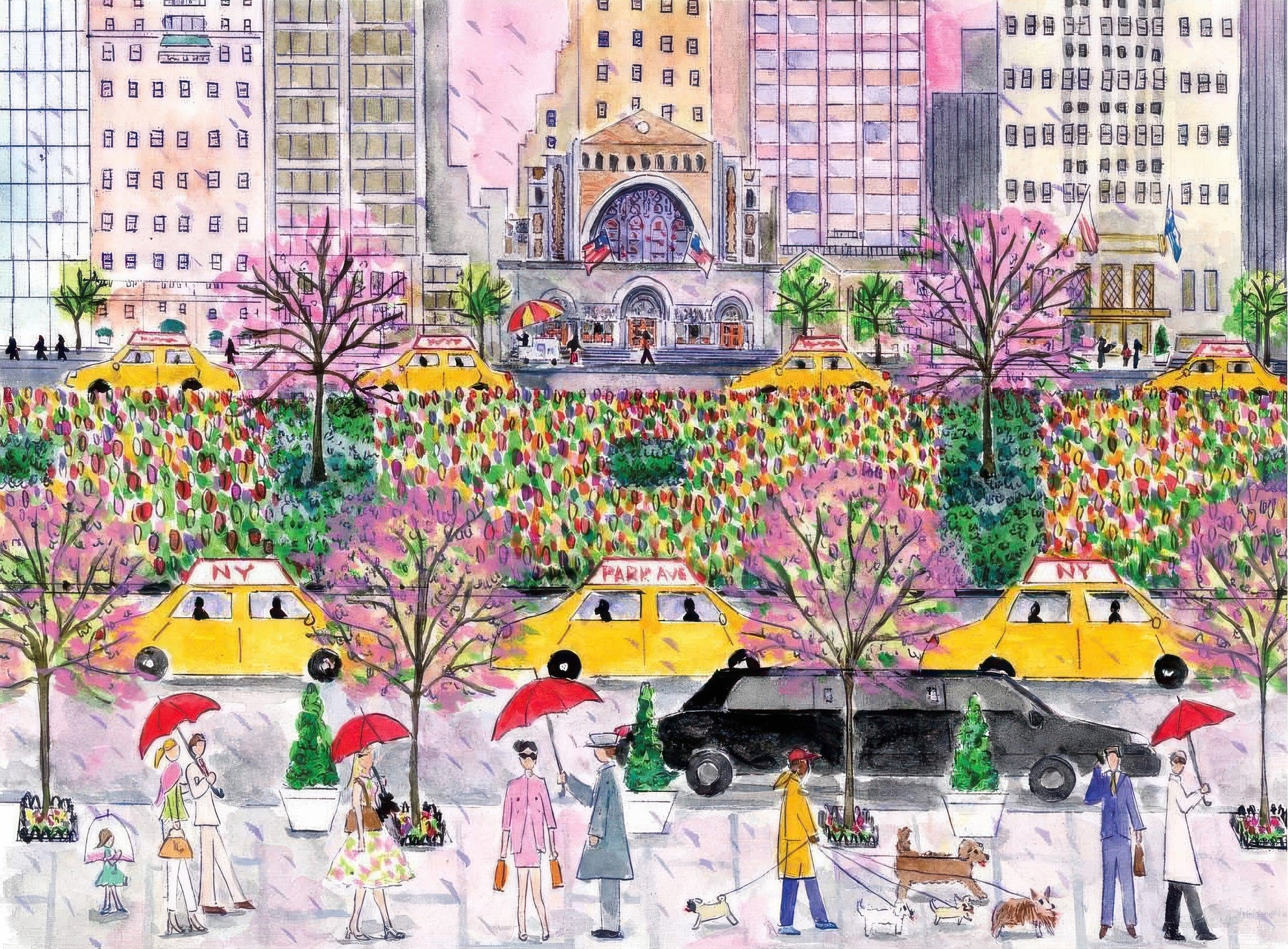 galison-34820-spring-on-park-avenue-1000-pieces-jigsaw-puzzle
