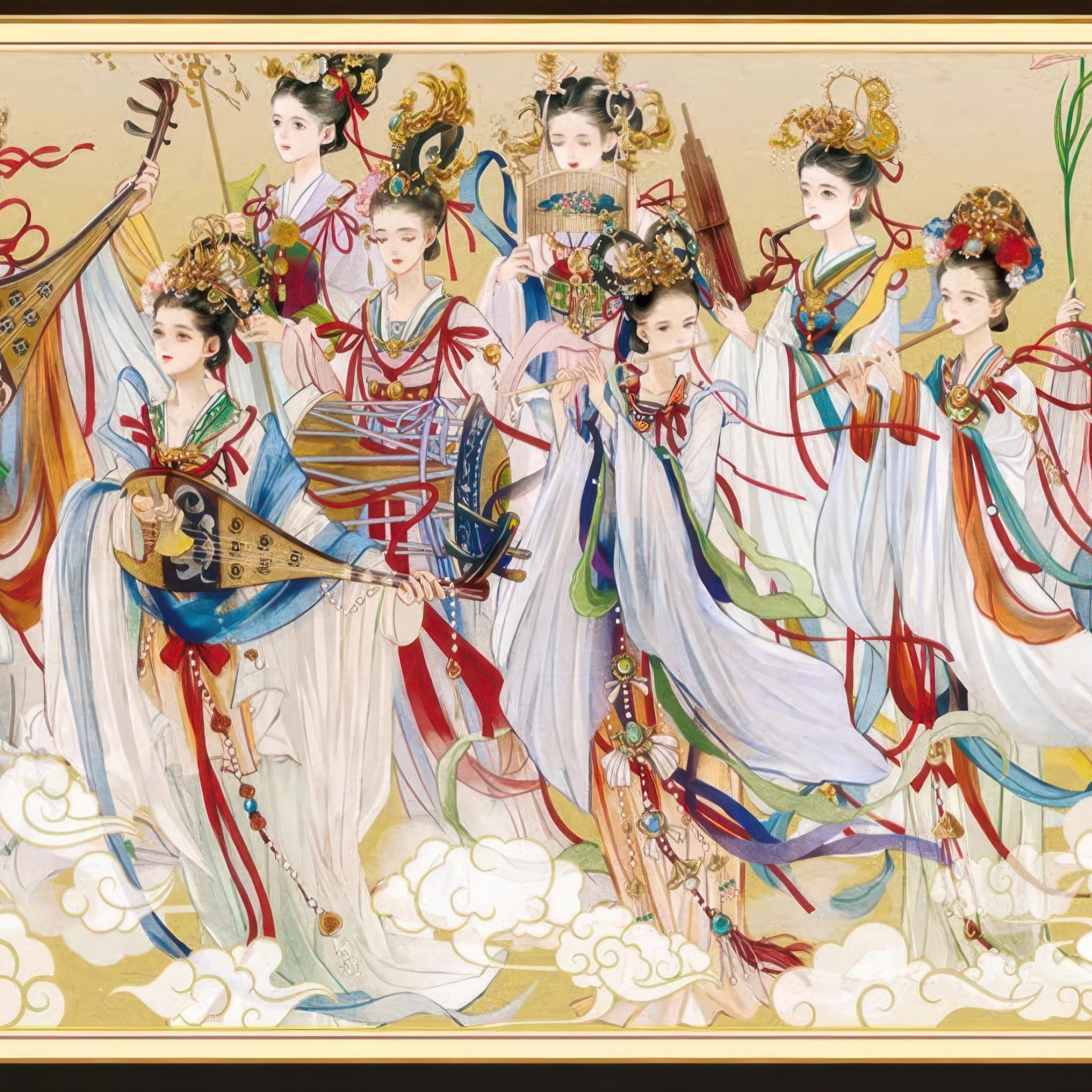 gu-bu-0499-court-lady-painting-1000-pieces-jigsaw-puzzle