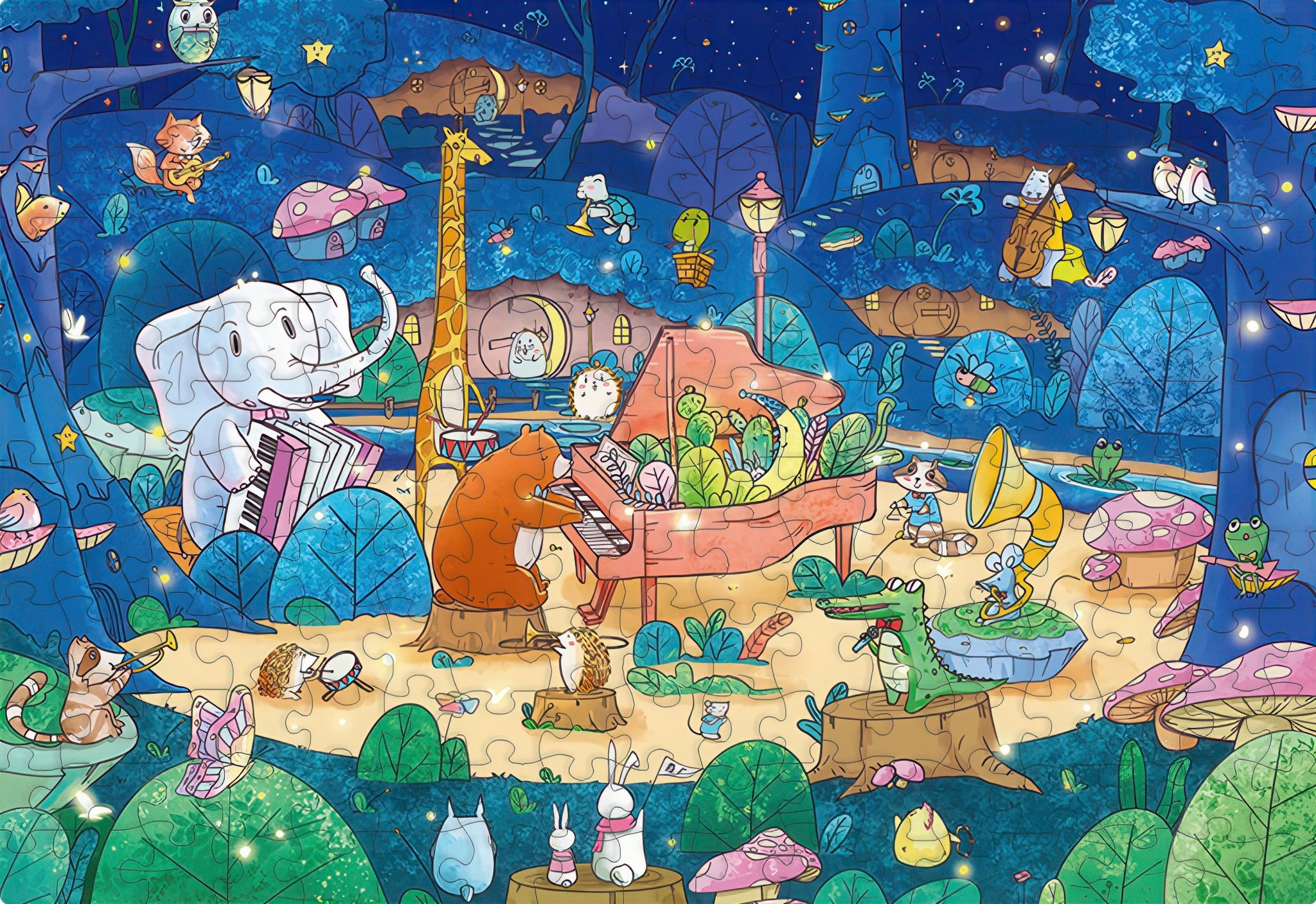 gu-bu-1042-animal-concert-200-pieces-jigsaw-puzzle