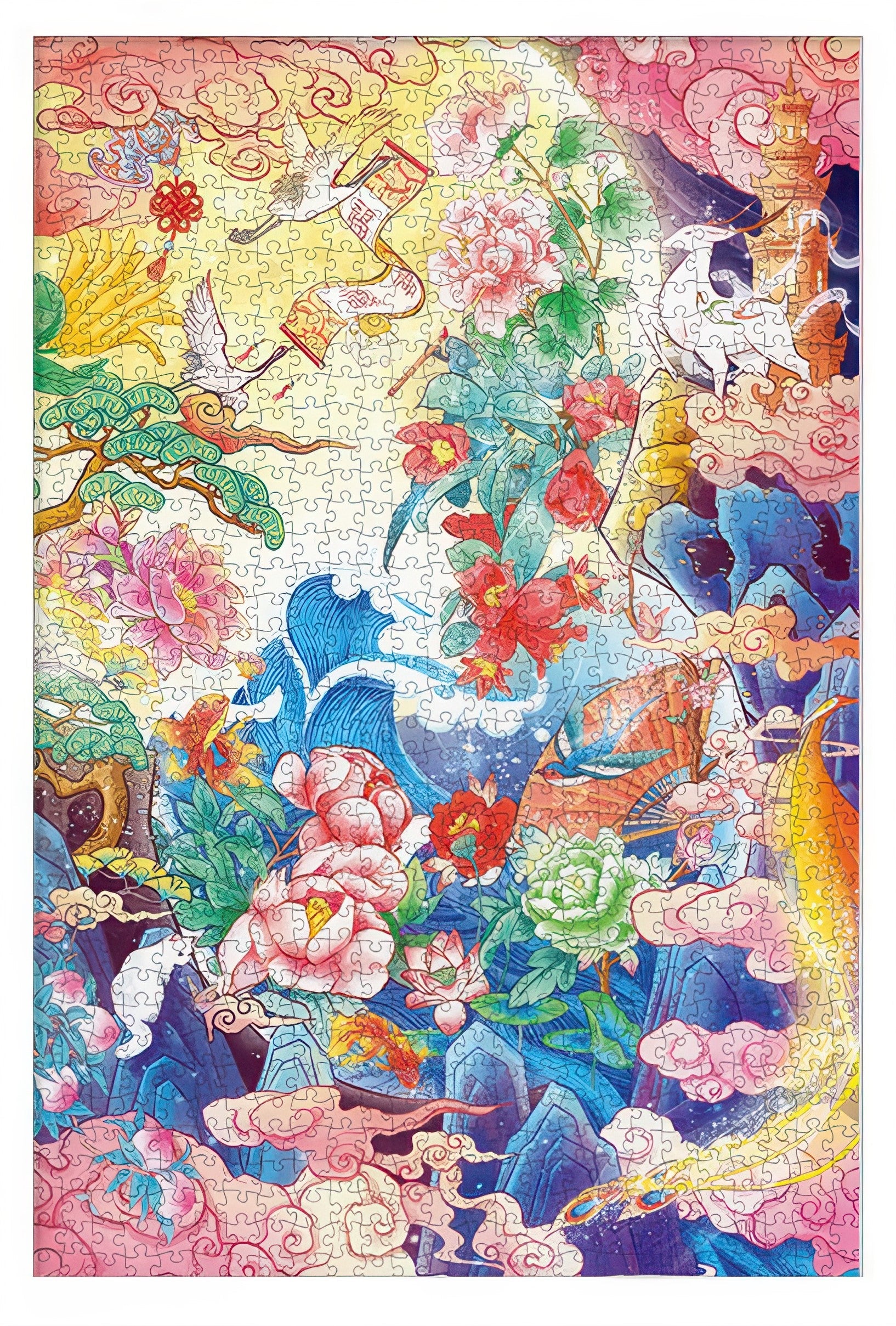 gu-bu-1051-fortune,-prosperity,-longevity,-and-joy-1000-pieces-jigsaw-puzzle