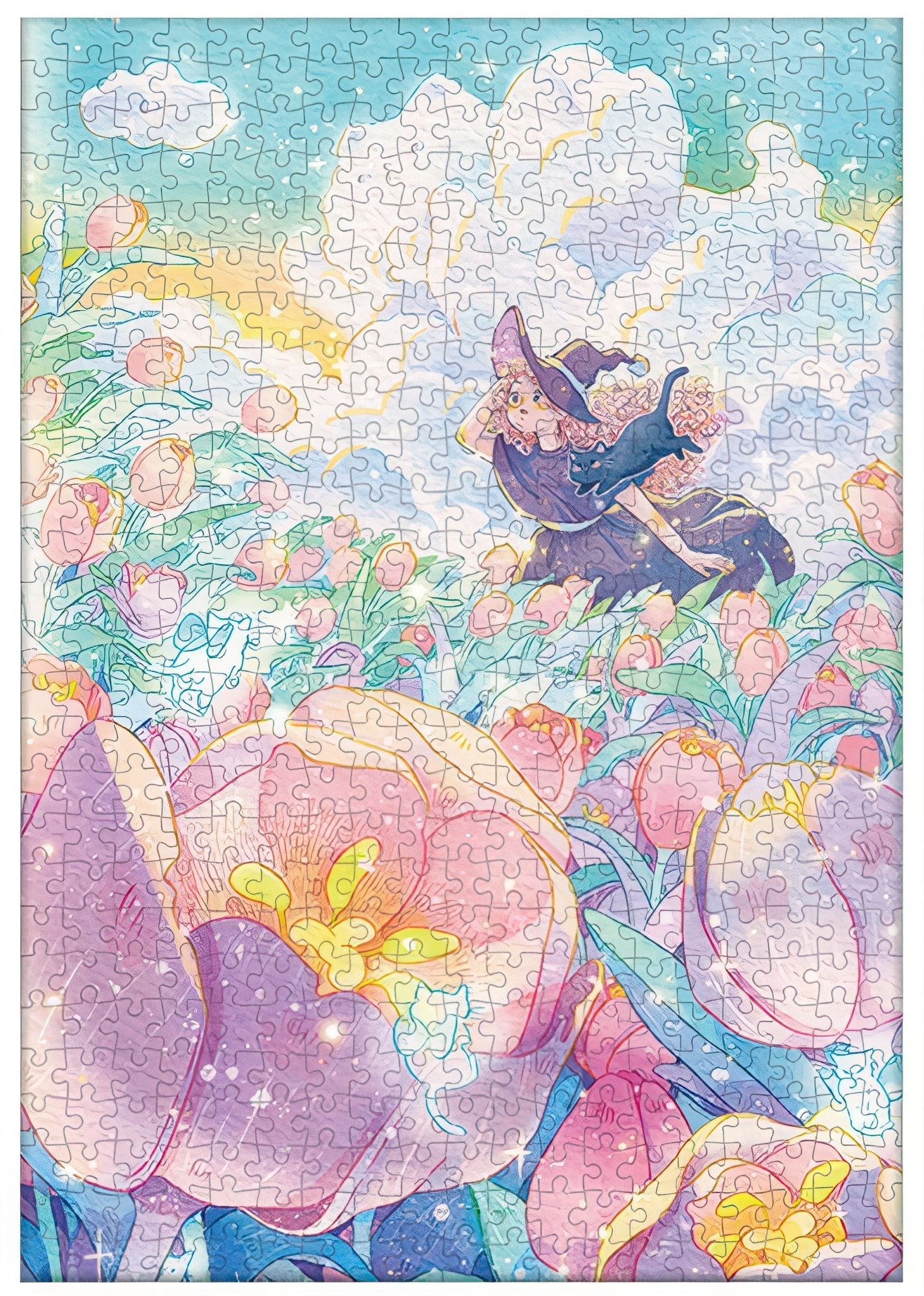 gu-bu-1053-sea-of-tulips-500-pieces-jigsaw-puzzle