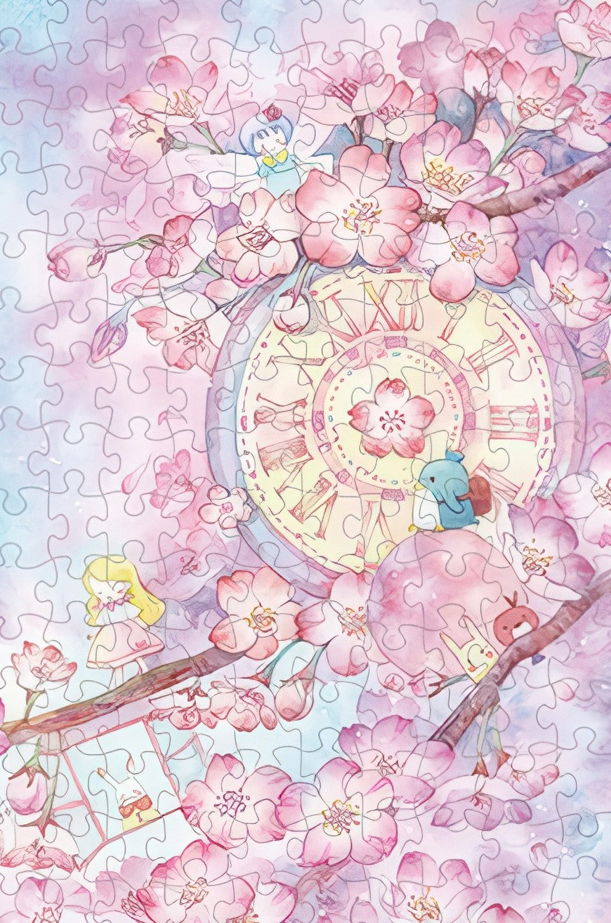 gu-bu-1067-on-the-cherry-tree-150-pieces-jigsaw-puzzle