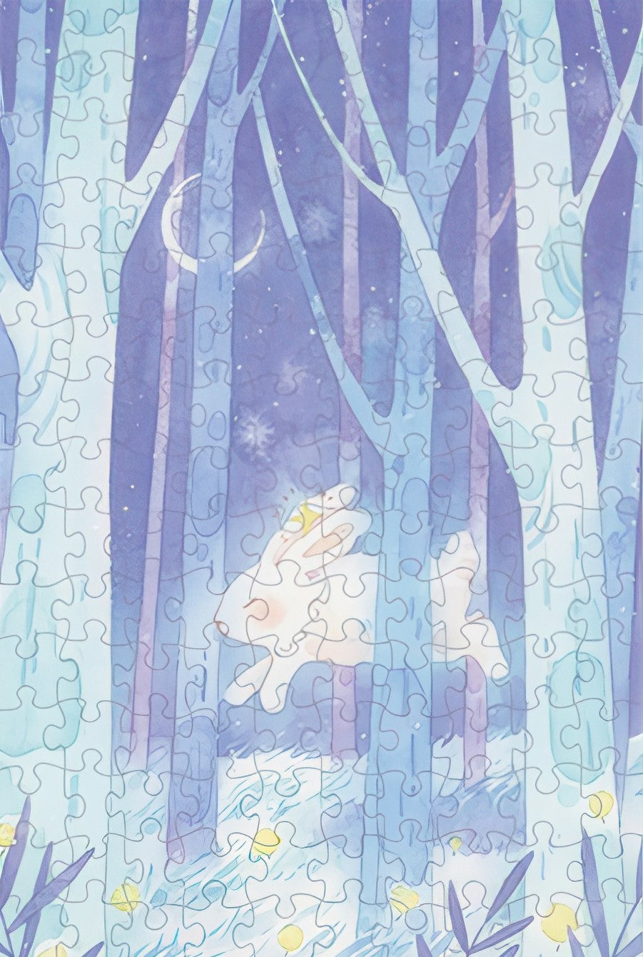 gu-bu-1068-moonlight-forest-150-pieces-jigsaw-puzzle