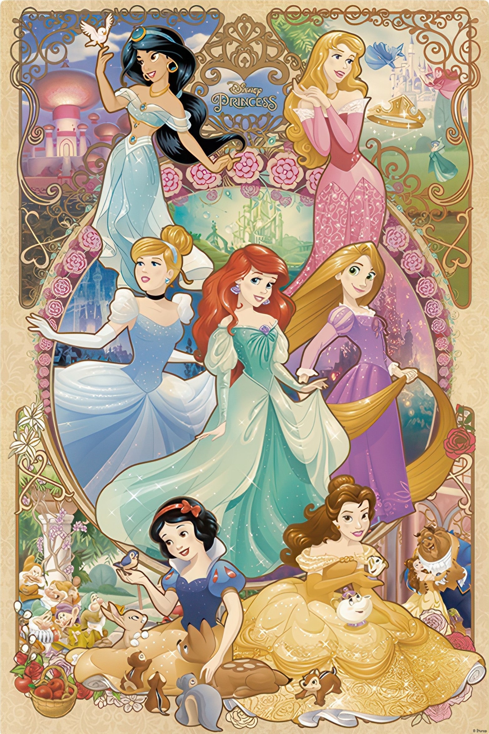 gu-bu-1181-mucha-princess-1000-pieces-jigsaw-puzzle