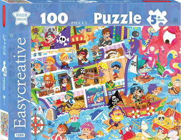 gu-bu-1265-pirate-adventure-100-pieces-jigsaw-puzzle