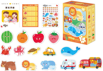 gu-bu-1760-fruits-and-animals-multipack-14-kids-puzzle