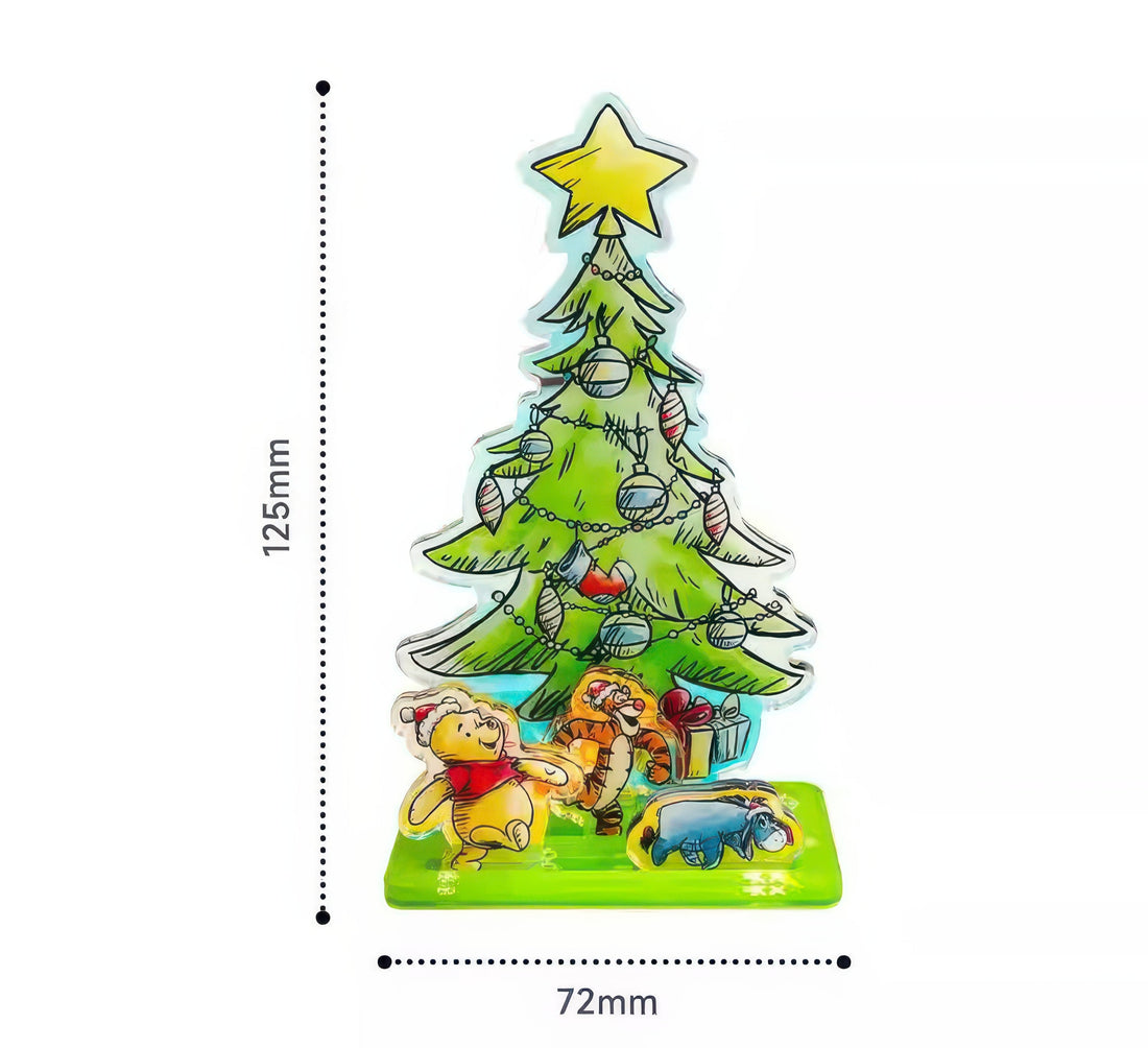 gu-bu-2377b-winnie-the-pooh-christmas-tree-double-plug-stand-crystal-display-puzzle