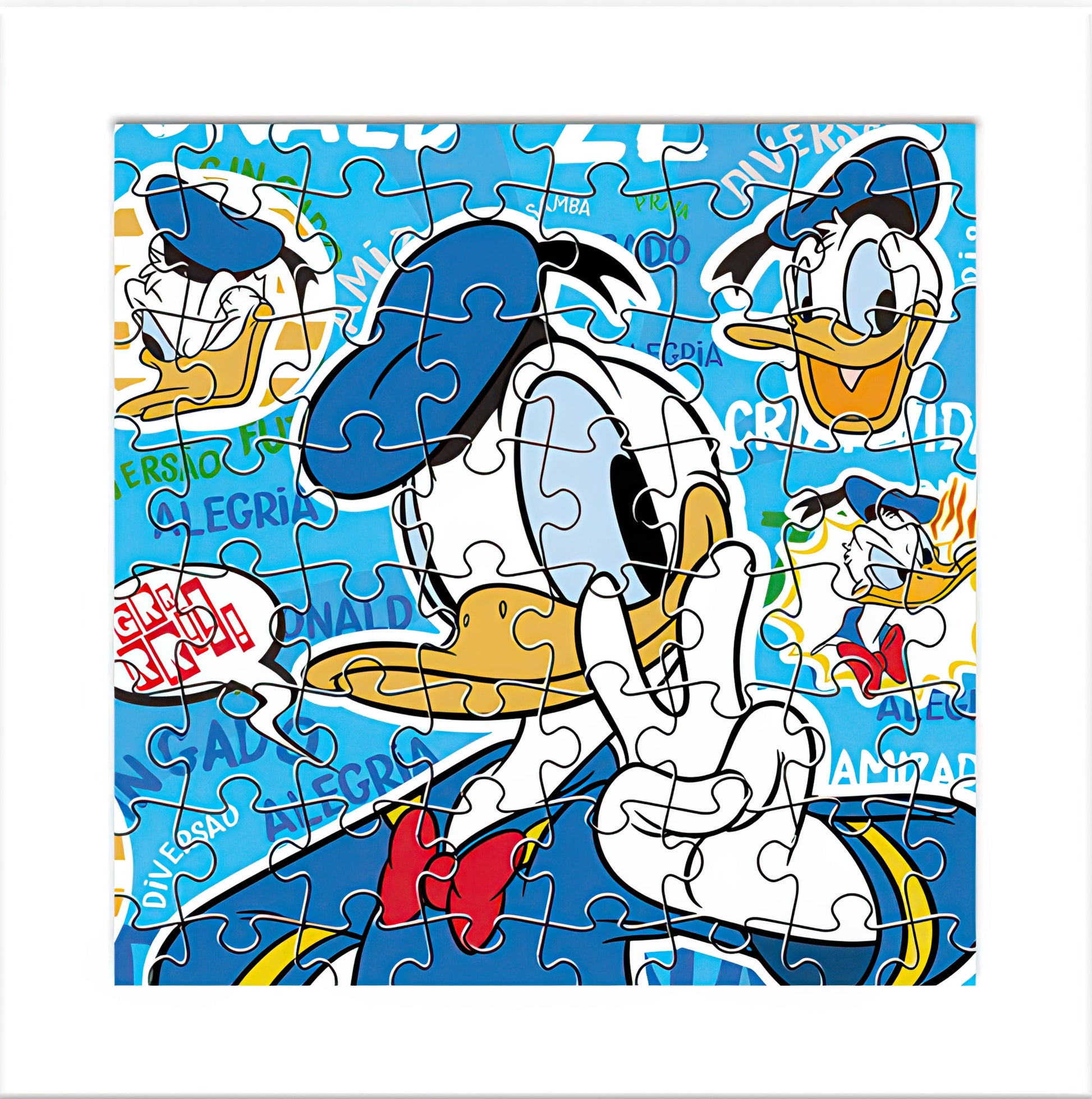 gu-bu-2680-donald-duck-64-pieces-puzzle-frame-set