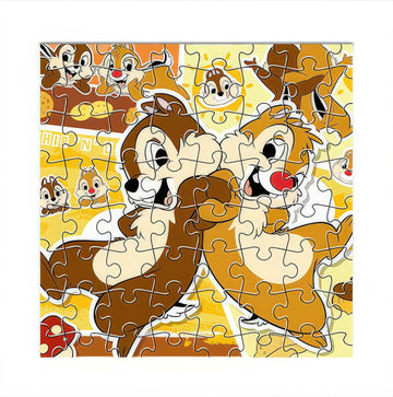 gu-bu-2681-chip-'n'-dale-64-pieces-puzzle-+-frame-set