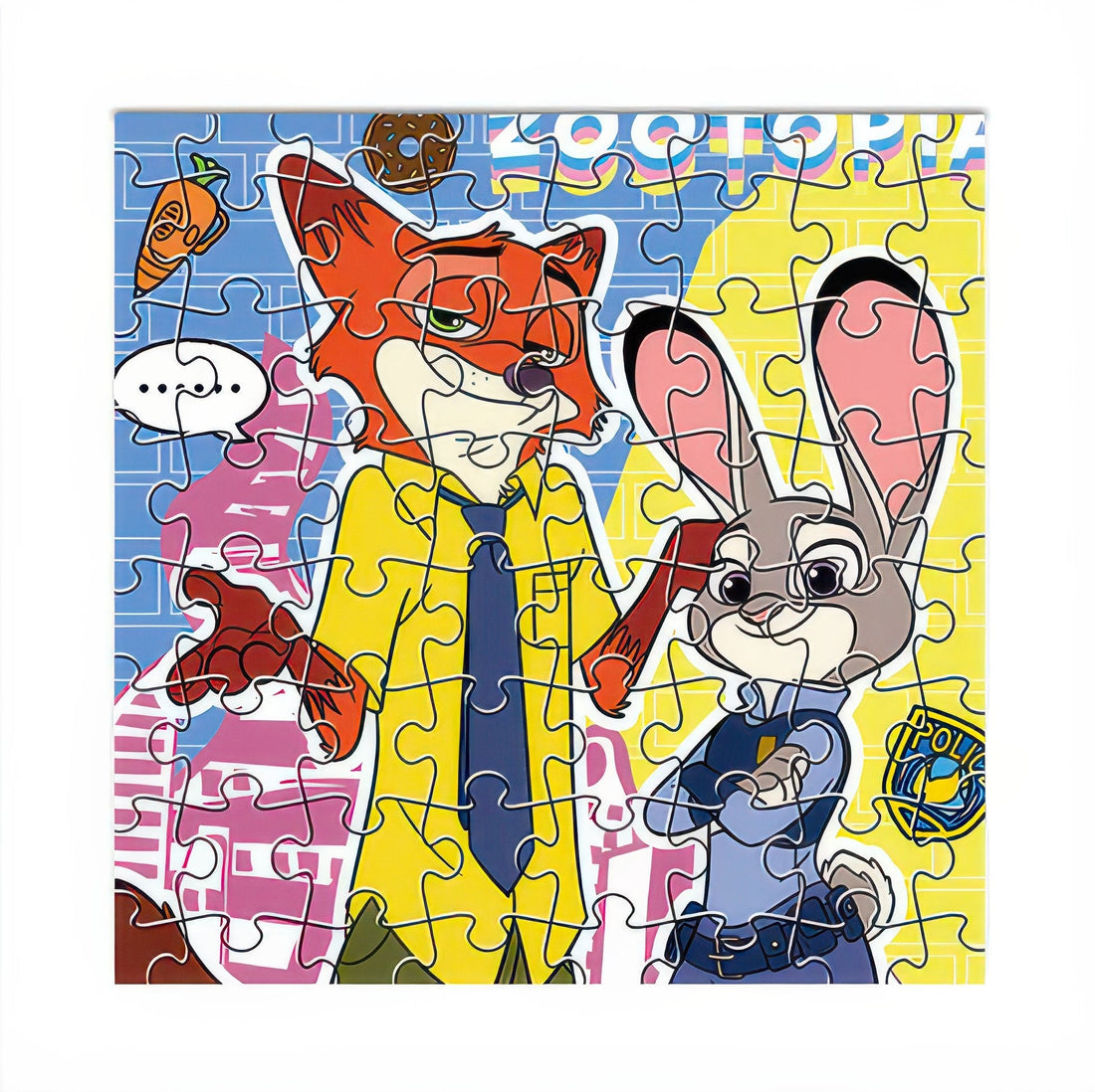 gu-bu-2683-zootopia-64-pieces-puzzle-+-frame-set
