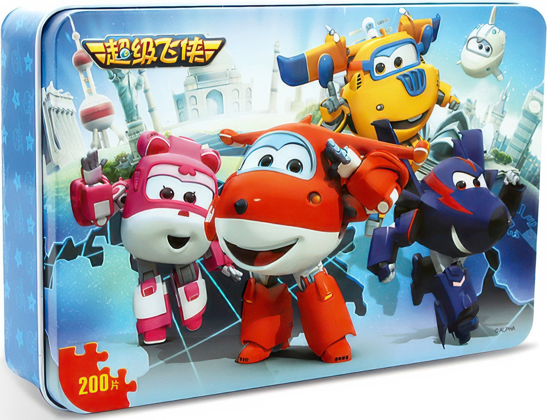 gu-bu-2799-super-wings-200-pieces-jigsaw-puzzle