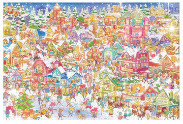 gu-bu-2871-christmas-town-2000-pieces-jigsaw-puzzle