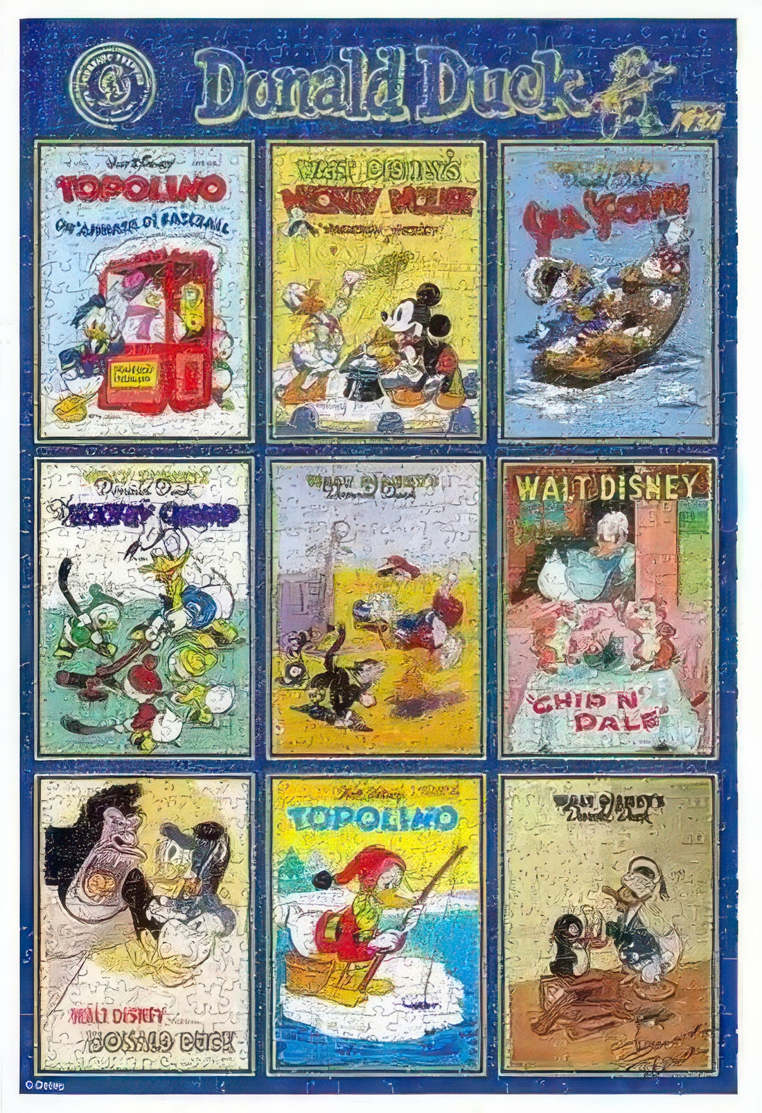 gu-bu-3175-disney-series---donald-duck's-90th-anniversary-1000-pieces-jigsaw-puzzle