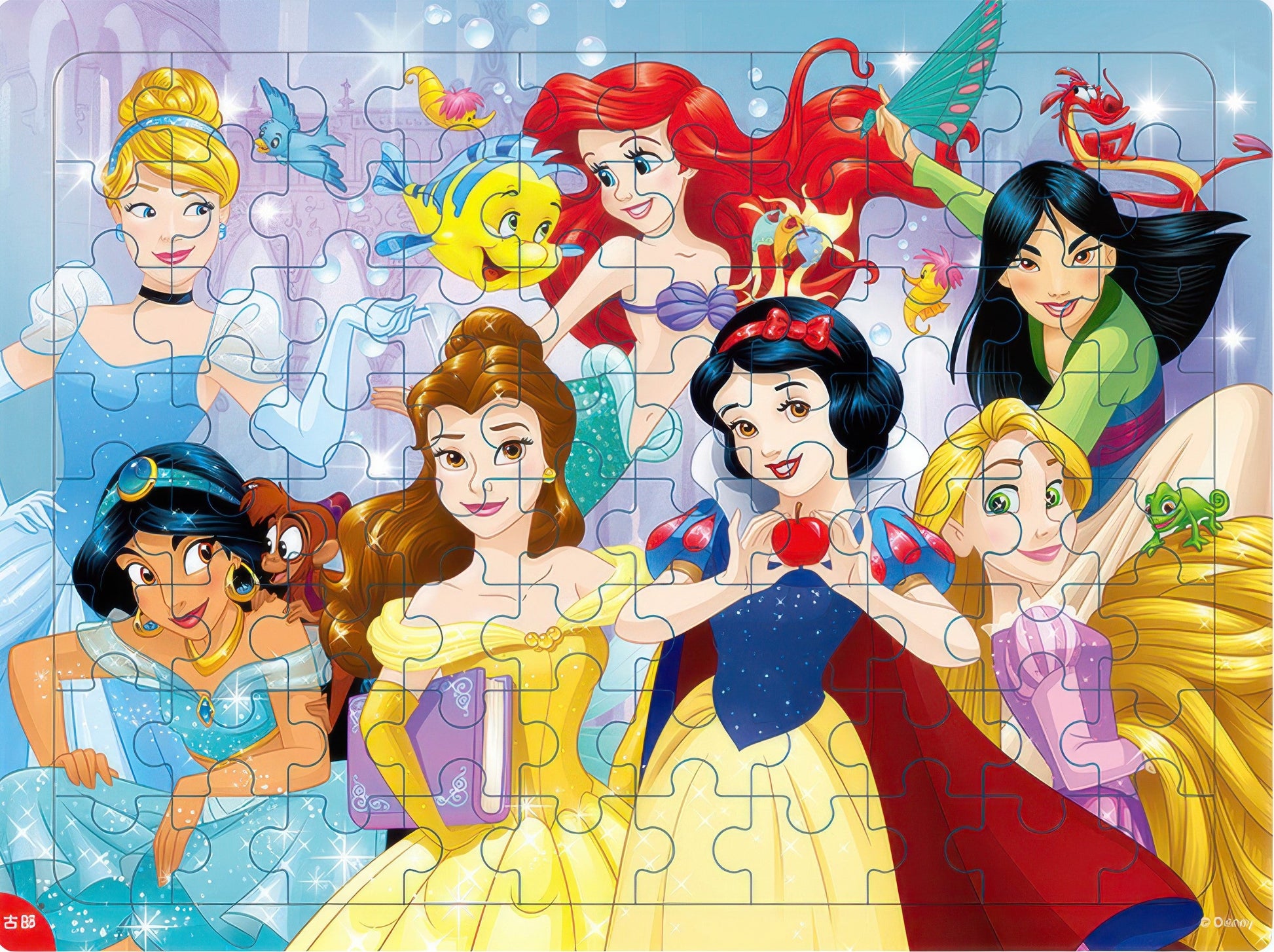 gu-bu-3695-princess-96-pieces-kids-puzzle