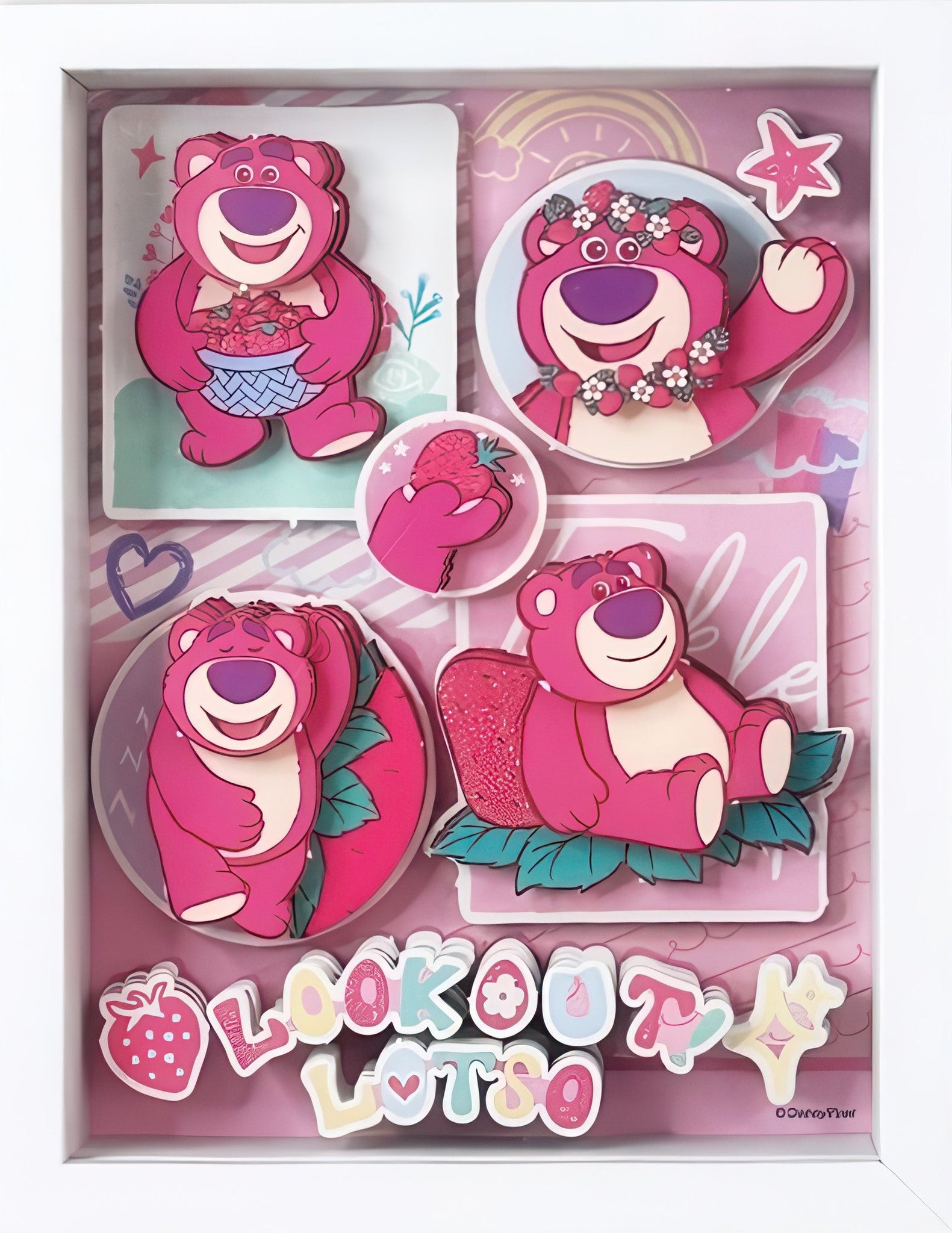 gu-bu-3942-strawberry-bear-48-pieces-paper-craft