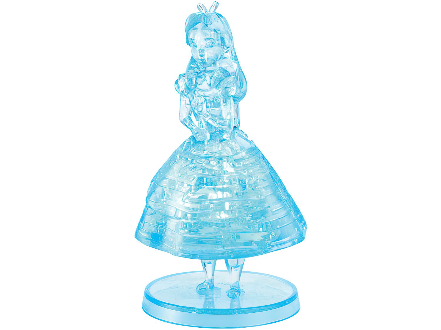 Hanayama • Alice in Wonderland • Alice　38 PCS　Crystal　3D Puzzle