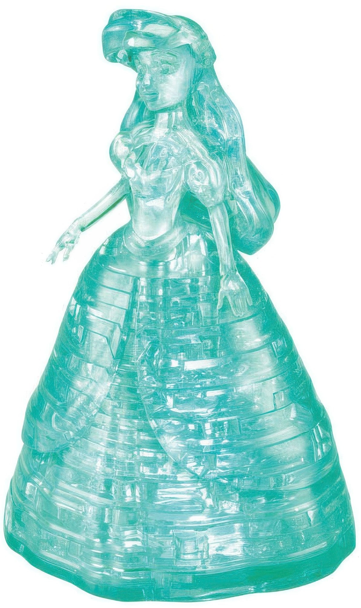 hanayama-07637-crystal-gallery-ariel-dress-style-40-pieces-3d-puzzle