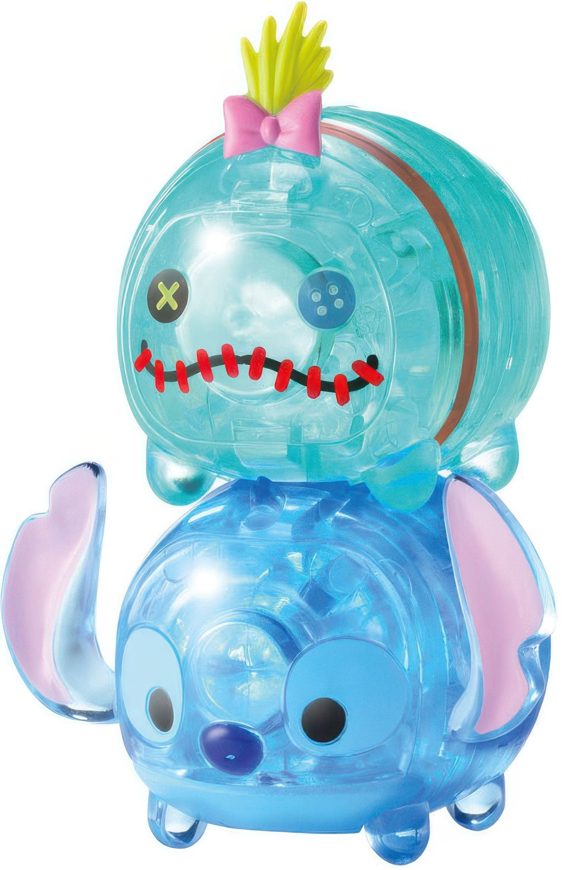 hanayama-07650-lilo-stitch-tsum-tsum-stitch-scrump-45-pieces-crystal-3d-puzzle