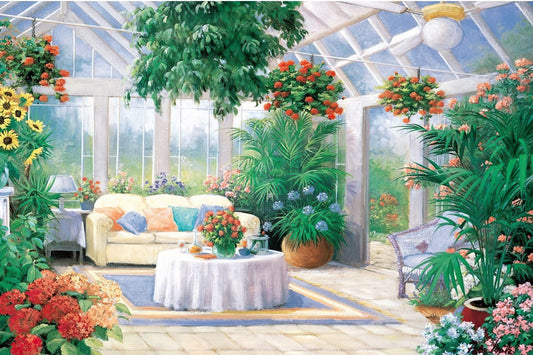 HM 100-213　Flower Room　1000 Pieces Jigsaw Puzzle