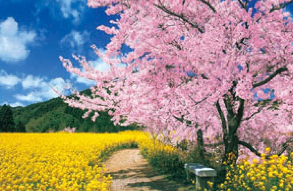 hm-100-273-cherry-blossom-sunflower-1000-pieces-jigsaw-puzzle