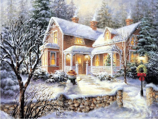 HM 1000-059　Forest Cabin (4)　1000 Pieces Jigsaw Puzzle