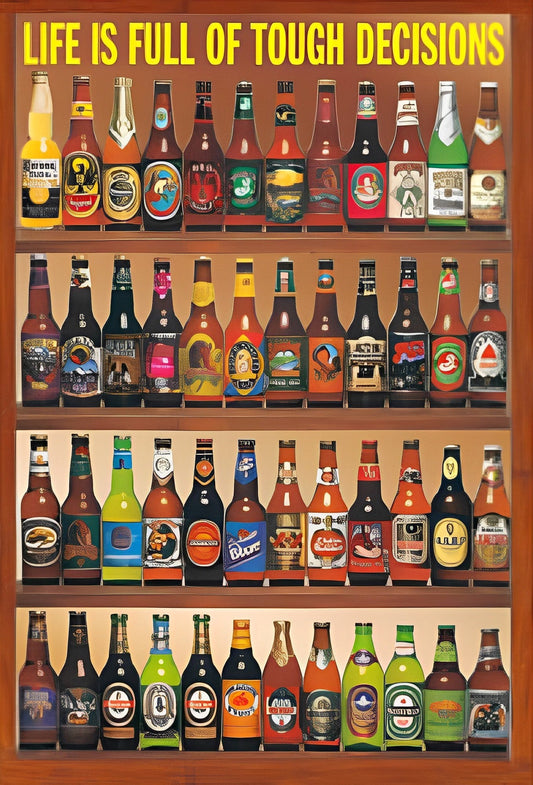 HM 1000-138　Beer Bottles　1000 Pieces Jigsaw Puzzle