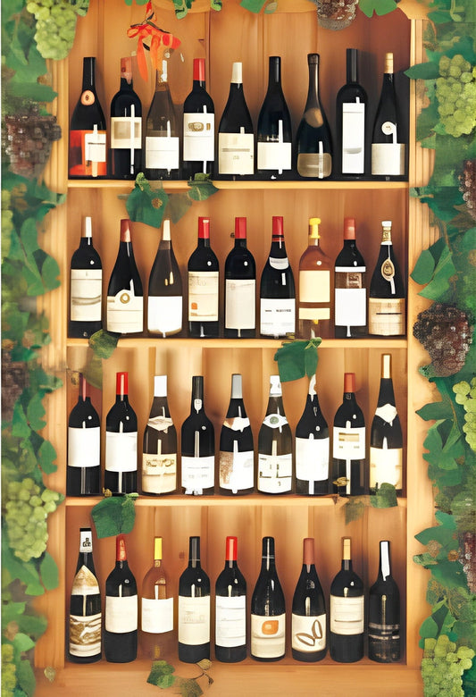 HM 1000-139　Wine Bottles　1000 Pieces Jigsaw Puzzle