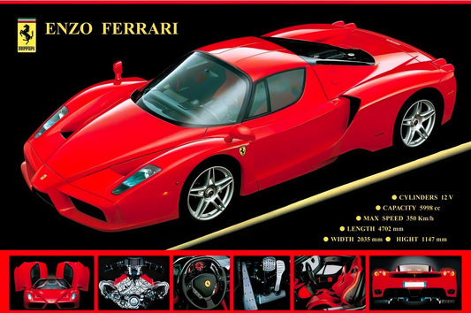 HM 1000-146　Ferrari Enzo Sports Car　1000 Pieces Jigsaw Puzzle