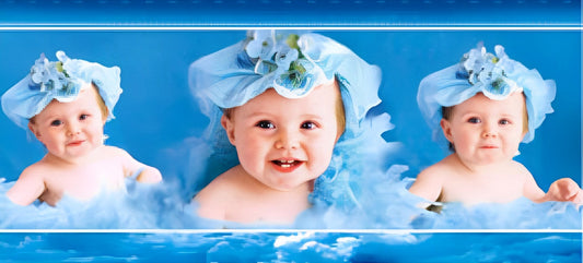 HM 51-003　Blue Baby　510 Pieces Jigsaw Puzzle