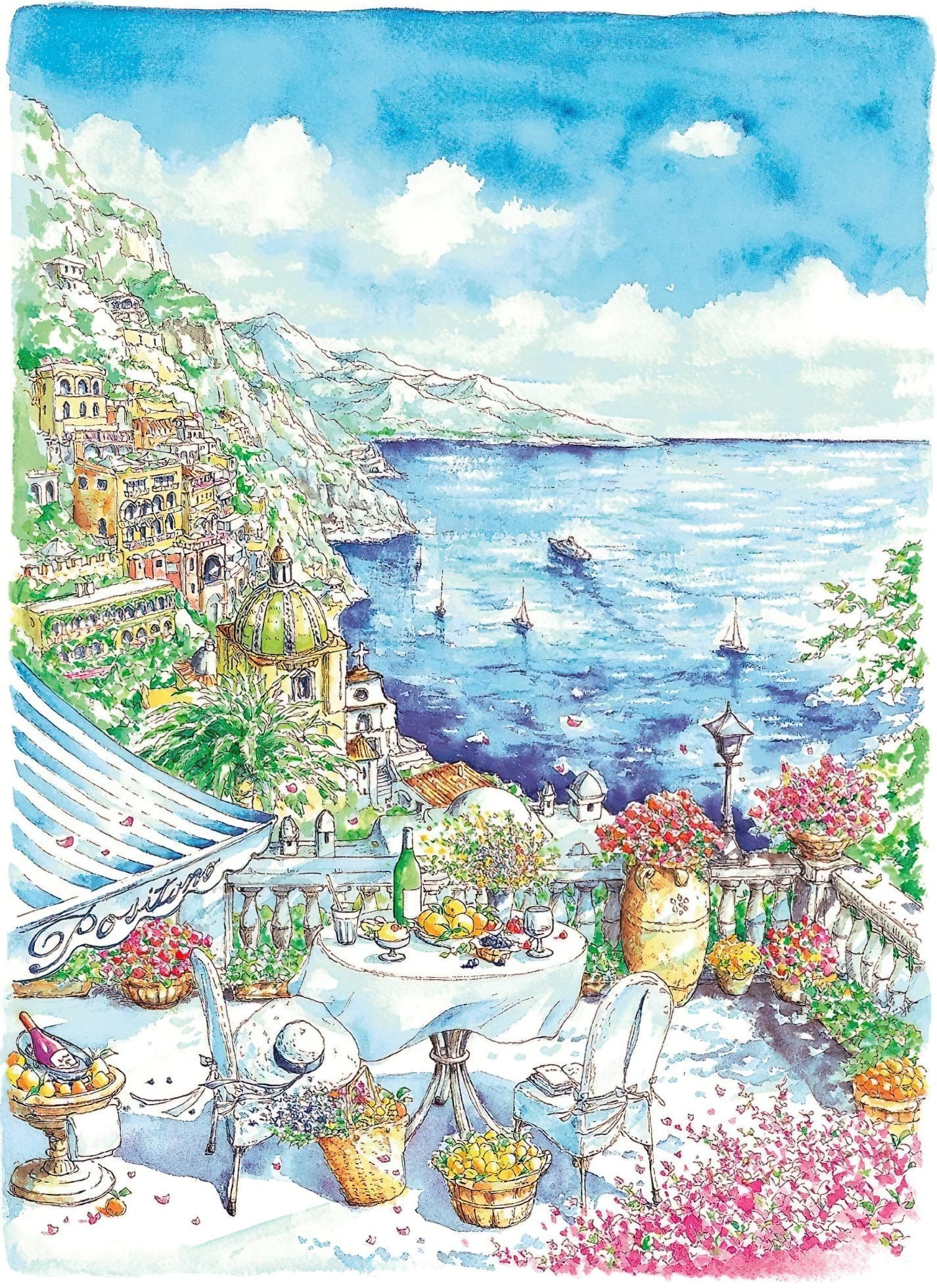 hm-52-605-seaside-restaurant-520-pieces-jigsaw-puzzle