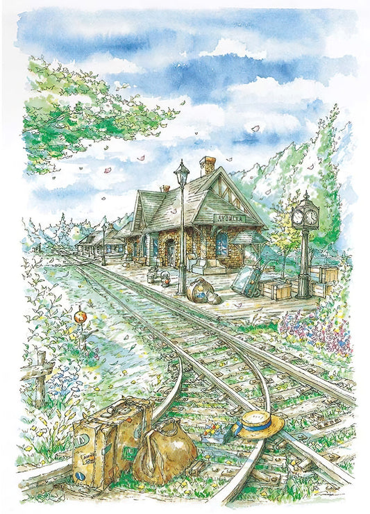 HM 52-619　Country Railway　520 Pieces Jigsaw Puzzle