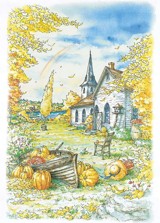 HM 52-620　Autumn Rainbow　520 Pieces Jigsaw Puzzle