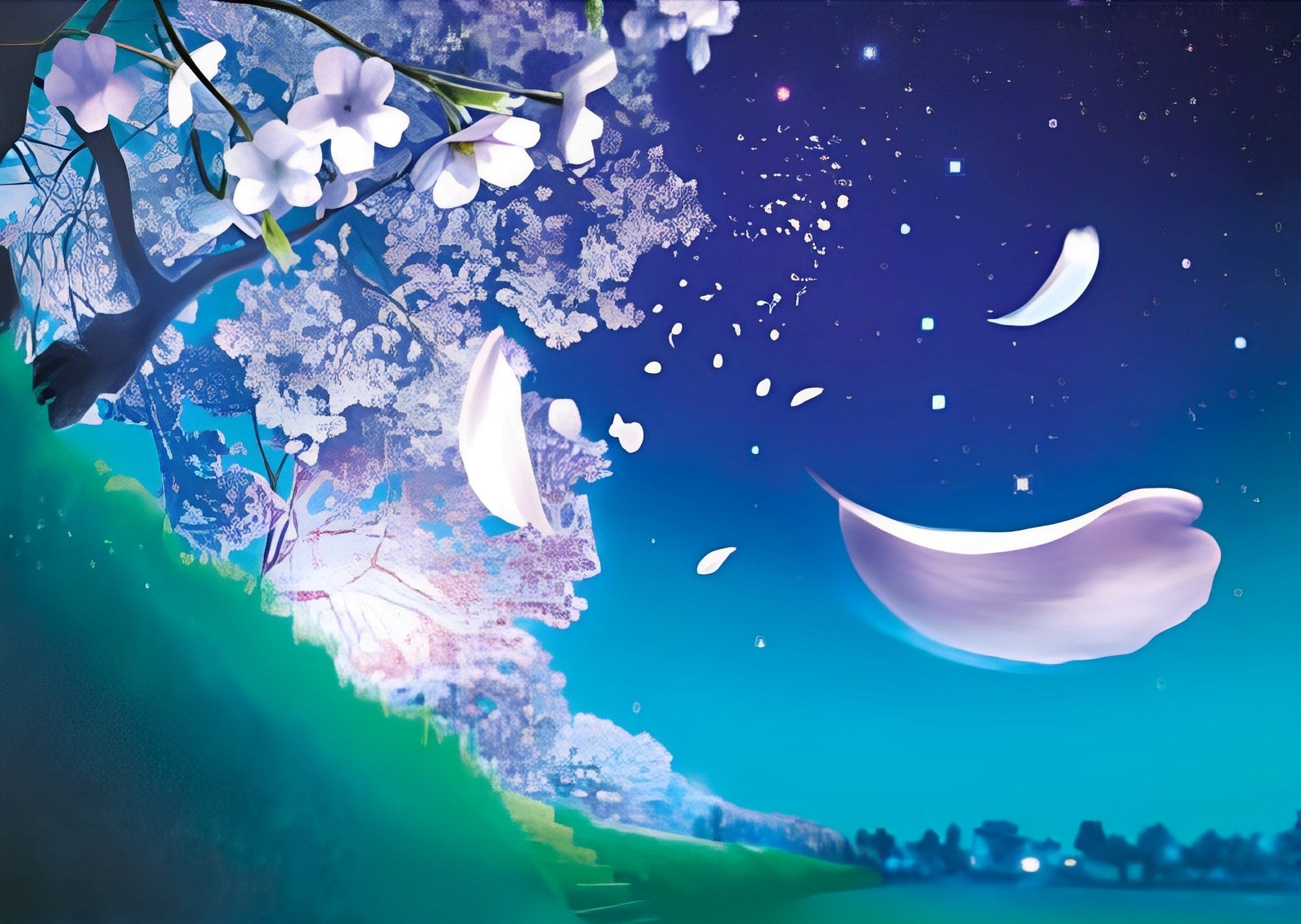 hm-520-094-night-flowers-520-pieces-jigsaw-puzzle