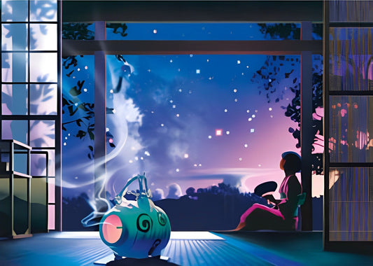 HM 520-095　Night Colours　520 Pieces Jigsaw Puzzle