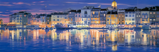 HM 954-039G　Port Night Scene　954 Pieces Jigsaw Puzzle