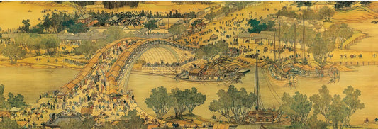 HM 954-41-8　Qingming Riverside (8)　954 Pieces Jigsaw Puzzle