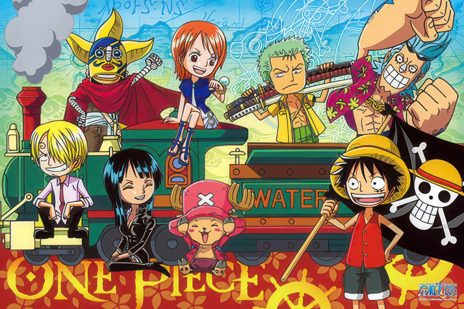 hundred-pictures-hp01000-106-one-piece-cute-version-(3)-1000-pieces-jigsaw-puzzle