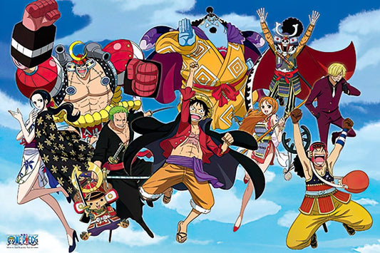 Hundred Pictures HP01000-167　One Piece • Wano Country (5)　1000 Pieces Jigsaw Puzzle