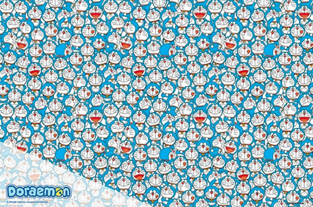 hundred-pictures-hp01000-183-various-faces-of-doraemon-1000-pieces-jigsaw-puzzle