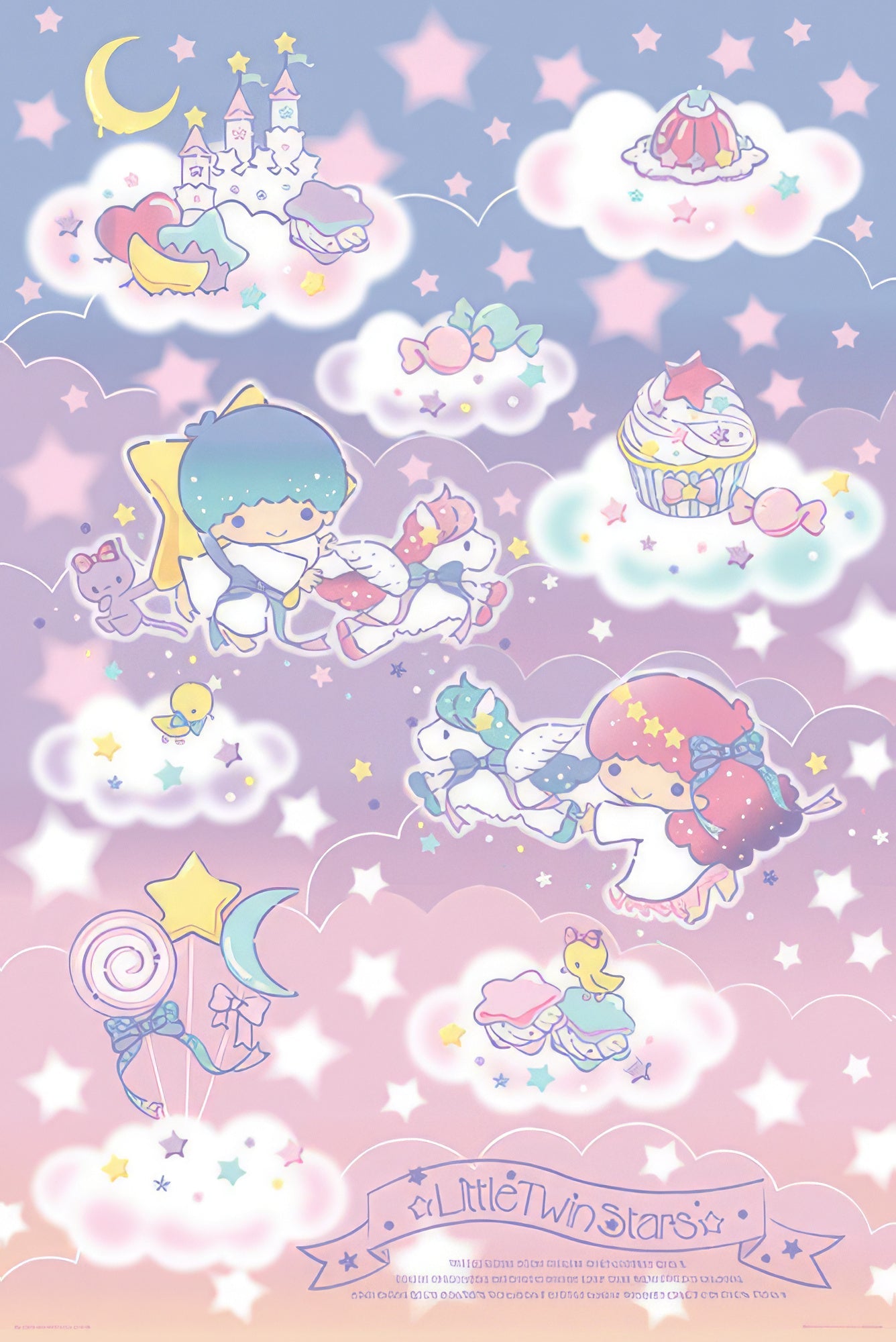 hundred-pictures-hp01000-204-little-twin-stars-aurora-star-cloud-1000-pieces-jigsaw-puzzle