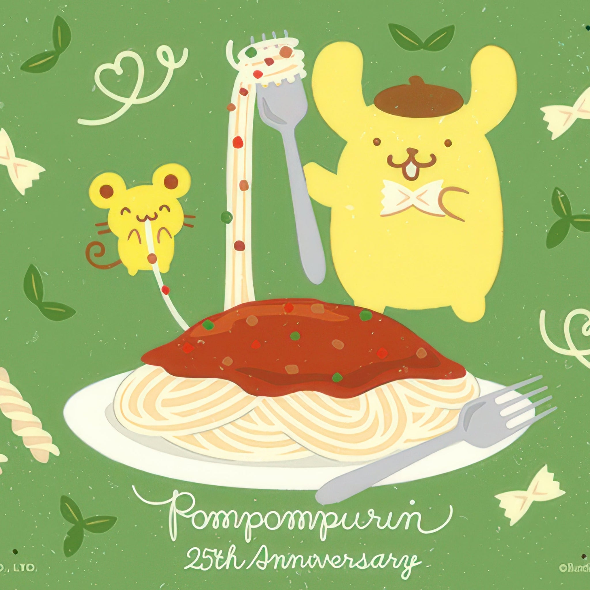 hundred-pictures-hp0108-200-pompompurin-(25th-anniversary-series)-italian-meat-sauce-pasta-108-pieces-jigsaw-puzzle