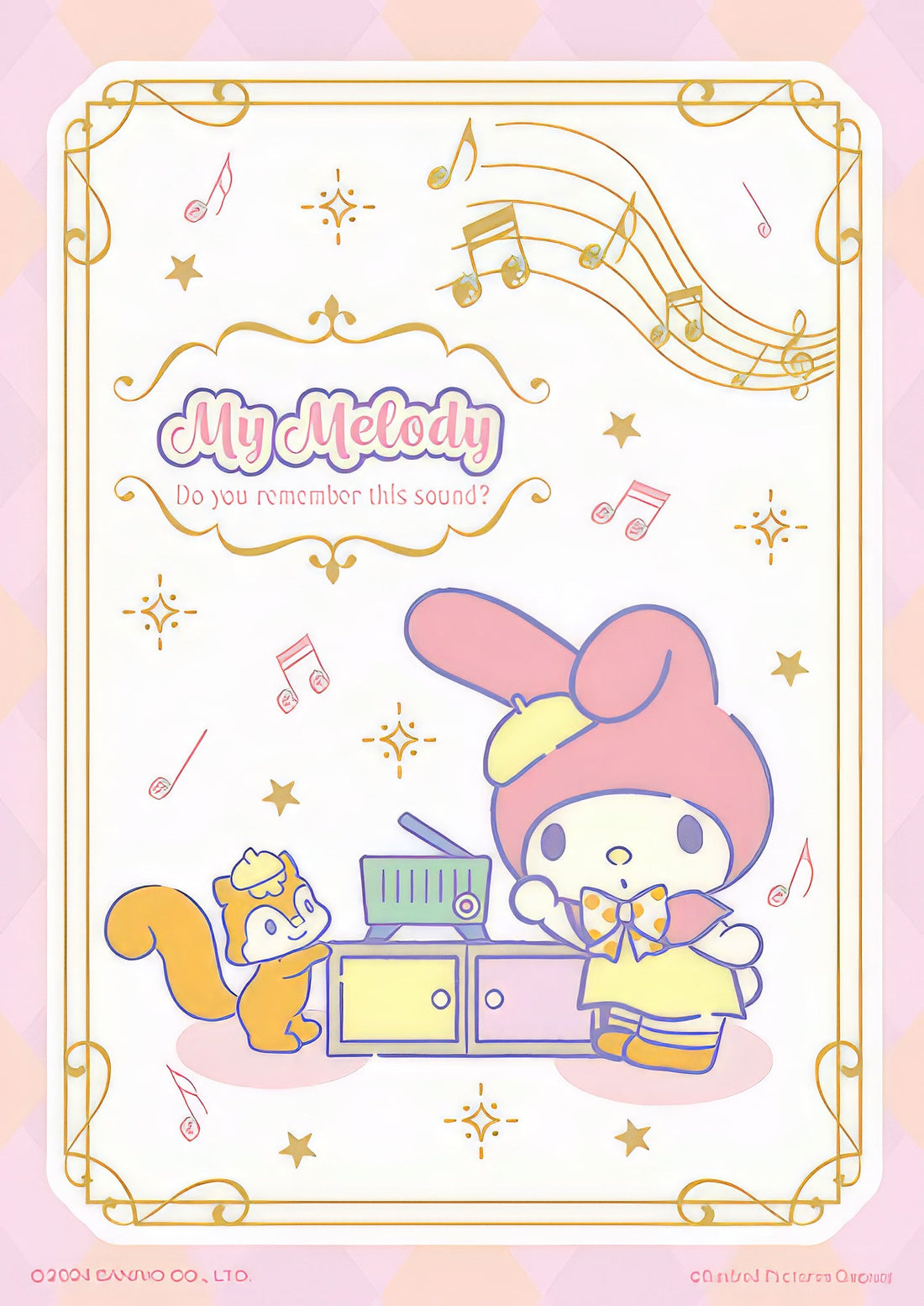 hundred-pictures-hp0108-285-my-melody-(retro-music-series)-aesthetic-beats-108-pieces-jigsaw-puzzle