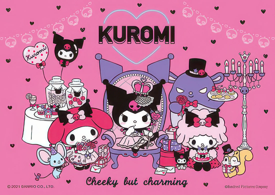 hundred-pictures-hp0108-289-kuromi-fashion-little-princess-108-pieces-jigsaw-puzzle