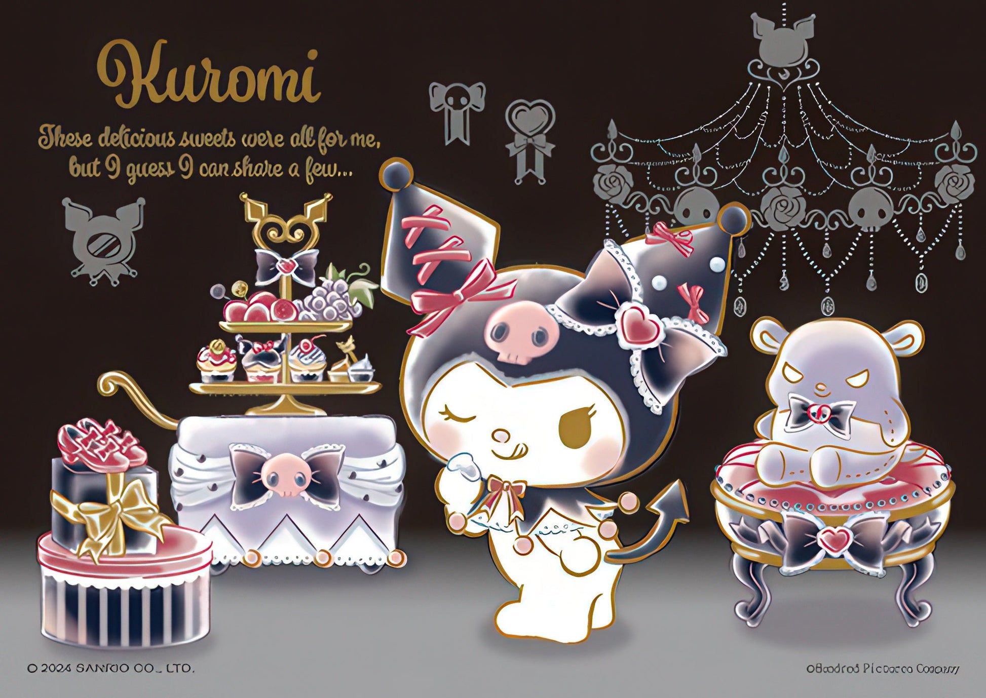 hundred-pictures-hp0108-290-kuromi-black-noble-party-108-pieces-jigsaw-puzzle